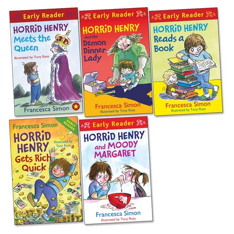 Horrid Henry Early Readers Pack x 5
