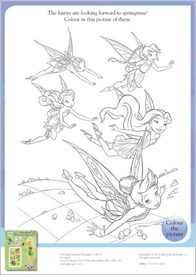 Disney Fairies colouring