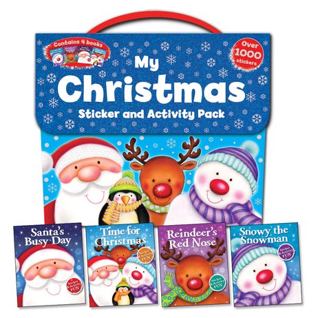 My Christmas Sticker and Activity Pack x 4