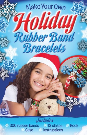 Make Your Own Holiday Rubber Band Bracelets