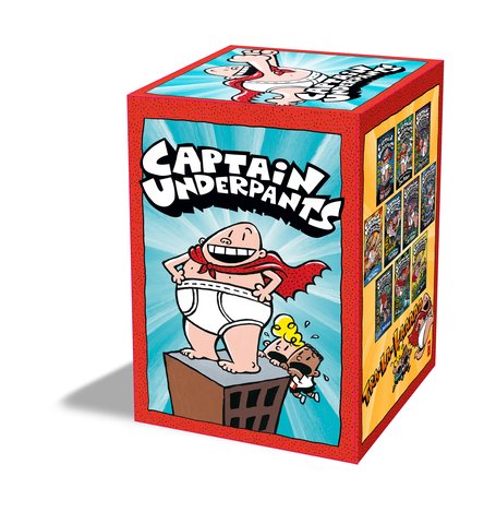 Captain Underpants Box Set x 10
