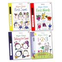 Usborne Wipe-Clean Learning Pack x 4