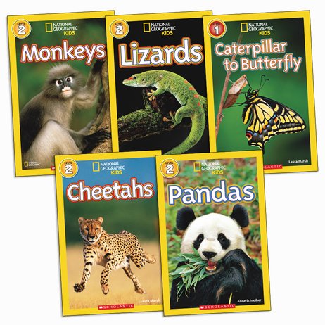 National Geographic Readers Pack: Animals x 5
