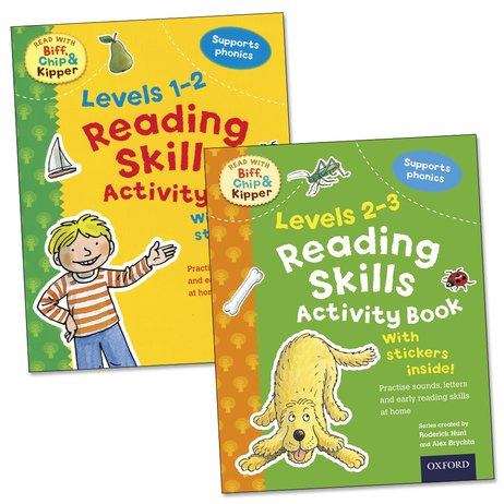 Read With Biff, Chip and Kipper: Reading Skills Activity Pair