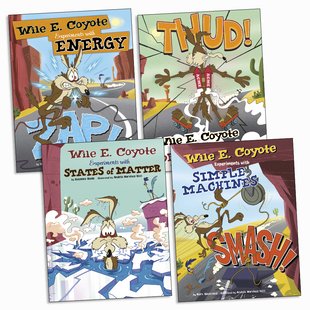 Wile E. Coyote: Physical Science Genius Pack x 4