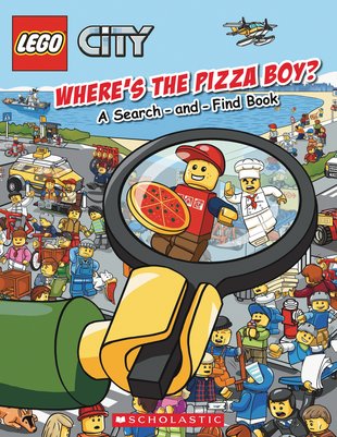 LEGO® City: Where's the Pizza Boy? A Search-and-Find Book