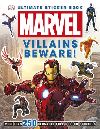 Marvel: Villains Beware! Ultimate Sticker Book