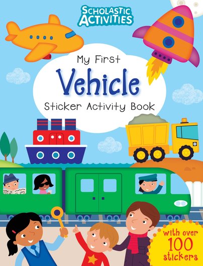 My First Vehicle Sticker Activity Book