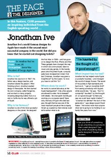 The Face: Designer Jonathan Ive