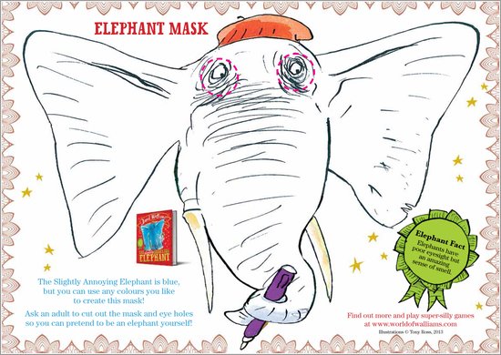 Make a Slightly Annoying Elephant mask
