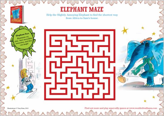 Slightly Annoying Elephant maze