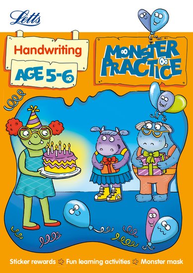 Monster Practice: Handwriting (Ages 5-6)