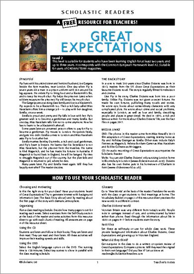 Great Expectations - Resource Sheets and Answers