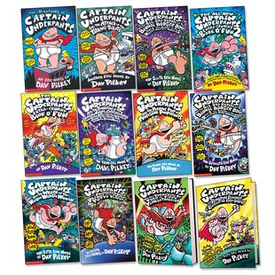 Captain Underpants Pack - Scholastic Kids' Club