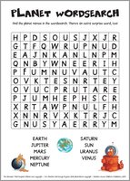 The Dinosaur That Pooped a Planet wordsearch