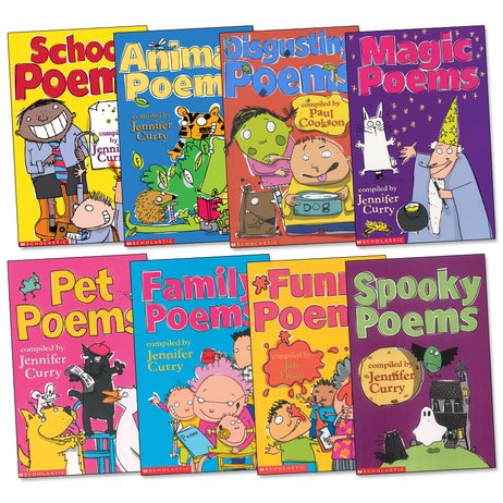 Scholastic Poetry Pack x 8