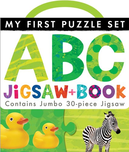 My First Puzzle Set: ABC Jigsaw and Book