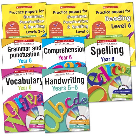 Year 6 Scholastic Literacy Skills With Practice Papers Pack