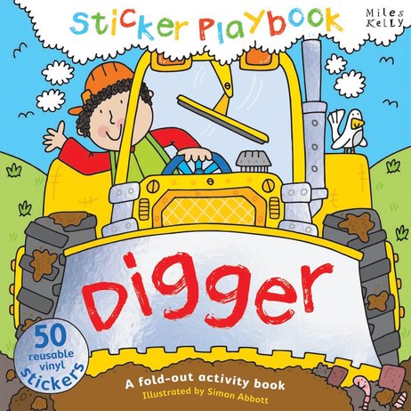 Digger Sticker Playbook