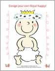 Royal Nappy Activity Pack (3 pages)