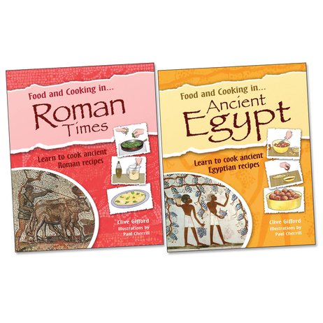 Food and Cooking in Ancient Egypt and Roman Times Pair