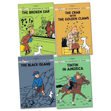 Tintin Graphic Young Readers Pack x 4