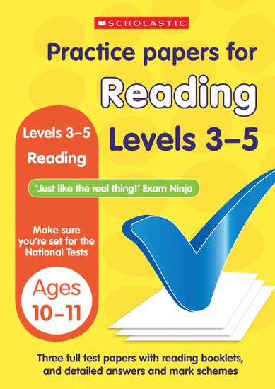 Practice Papers for National Tests: Reading (Levels 3-5) x 6