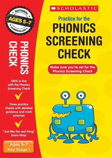 National Curriculum SATs Tests: Practice for the Phonics Screening Check x 6