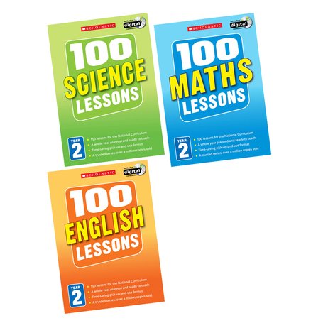 100 Lessons Pack: Year 2 x 3
