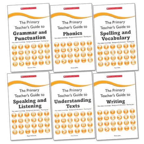 The Primary Teacher's Guide to English Set x 6