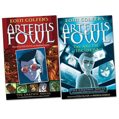 New Artemis Fowl UK Covers!