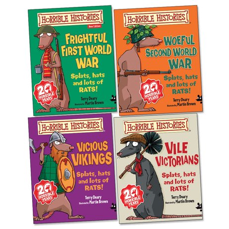 Horrible Histories Pack (New Editions)