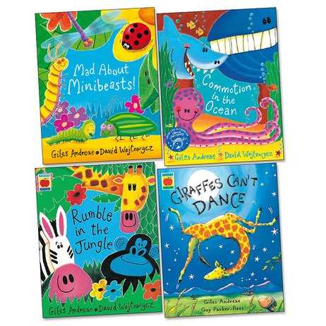 Giles Andreae Picture Books Pack x 4
