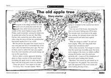 The old apple tree – story starter
