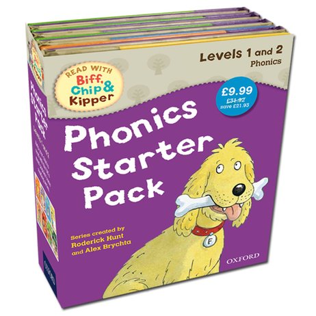 Read With Biff, Chip and Kipper: Phonics Starter Pack