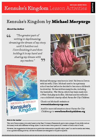 michael morpurgo kensukes kingdom