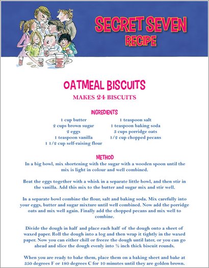 Secret Seven Biscuits