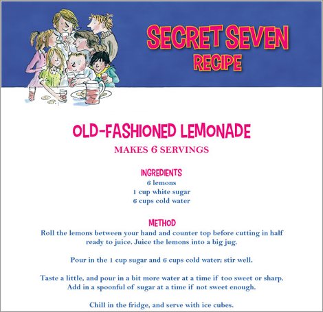 Secret Seven Lemonade