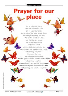 ‘Prayer for our place’ poem