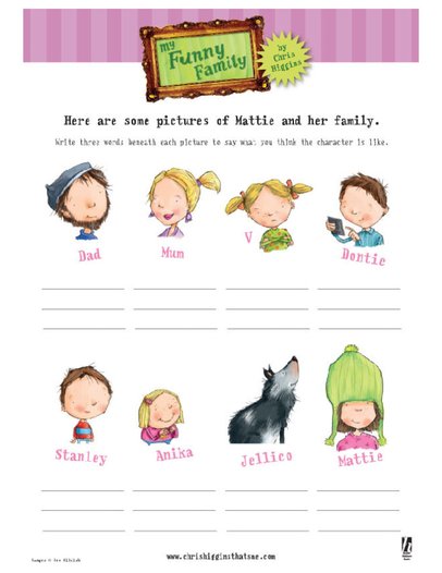 My Funny Family Teachers' Notes - Scholastic Shop
