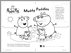 Download Peppa Pig Muddy Puddles colouring