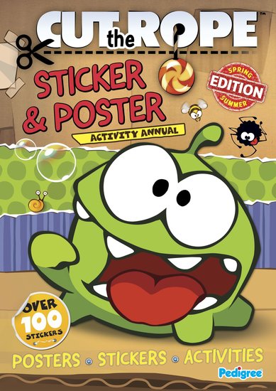 Cut the Rope: Sticker and Poster Activity Annual