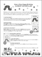 Very Hungry Caterpillar Activity Pack