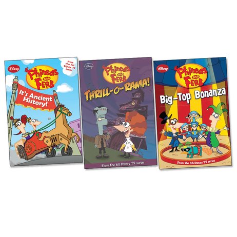Phineas and Ferb Chapter Book Trio