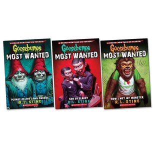 Goosebumps Most Wanted Pack x 3