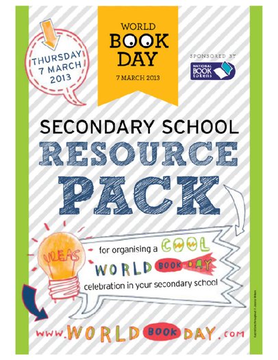 World Book Day Secondary Resource pack