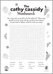 Cathy Cassidy wordsearch