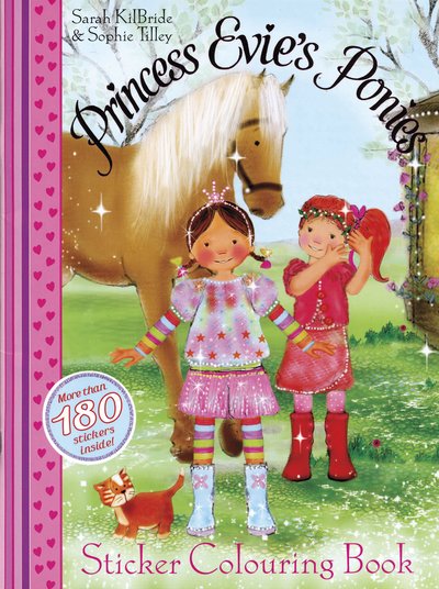 Princess Evie's Ponies: Sticker Colouring Book