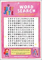 My Super Sister Wordsearch