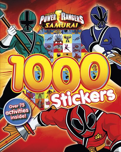 Power Rangers Samurai: 1000 Stickers